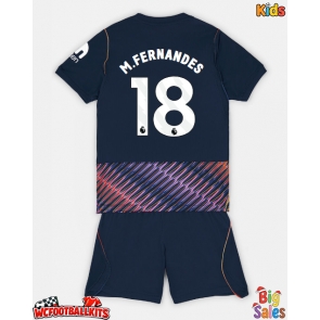 Tottenham Hotspur Mateus Fernandes #18 Replica Away Stadium Kit for Kids 2026-27 Short Sleeve (+ pants)